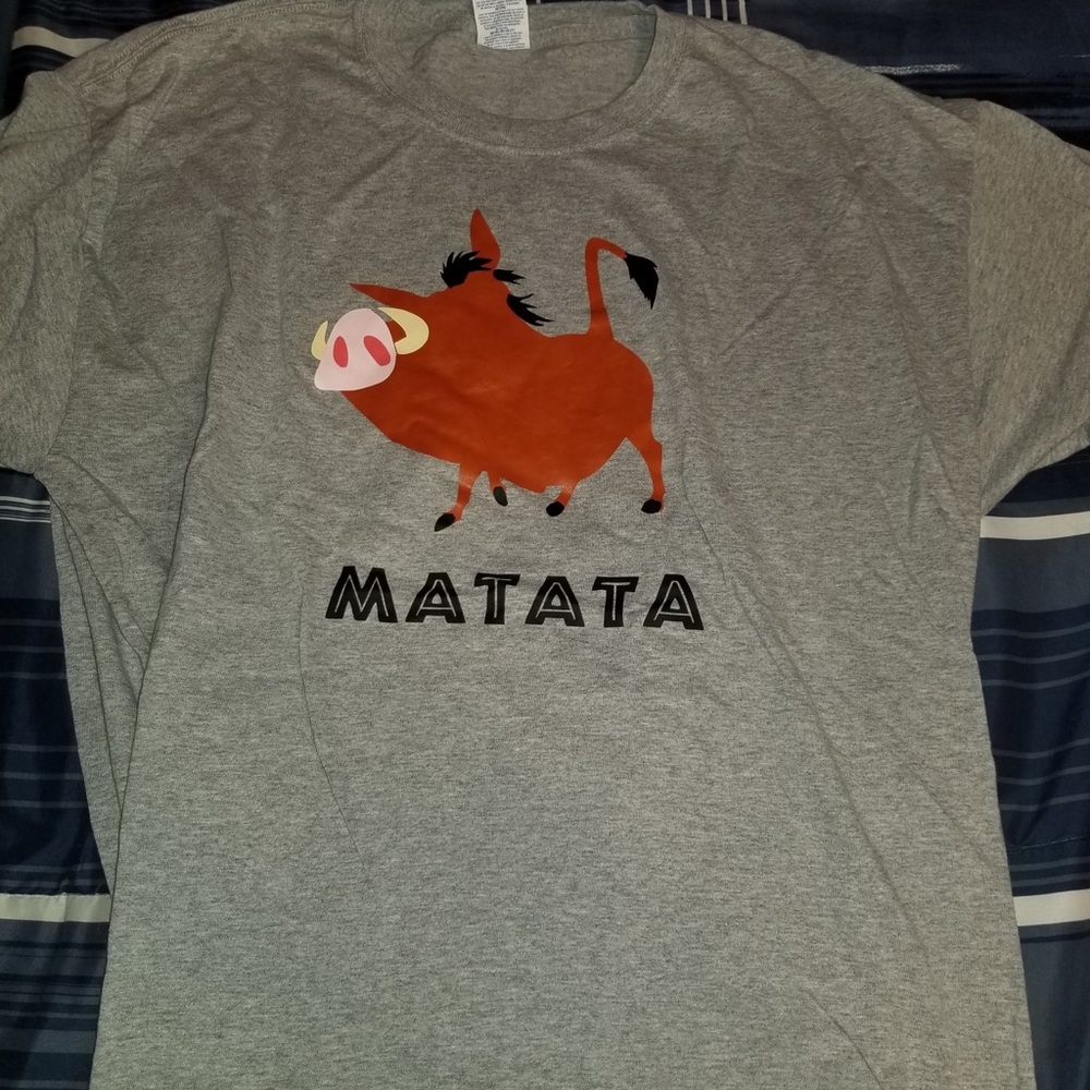 Matata matching Disney men’s shirt
